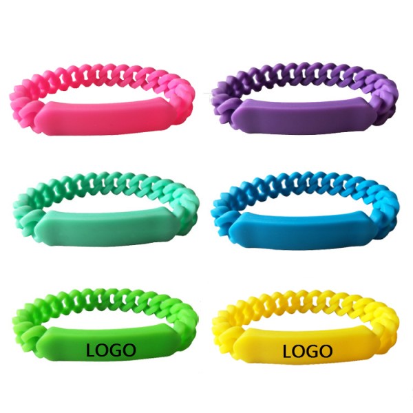 Twist O’ Might Silicone Bracelet