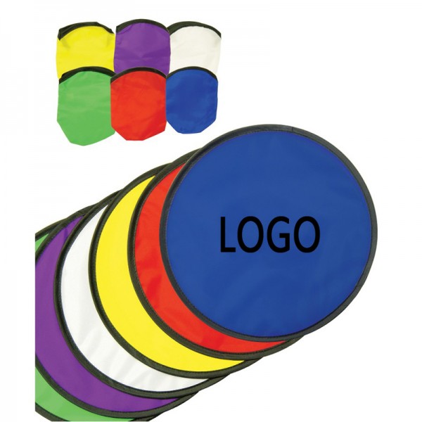 10" Folding Flying Disc w/Pouch