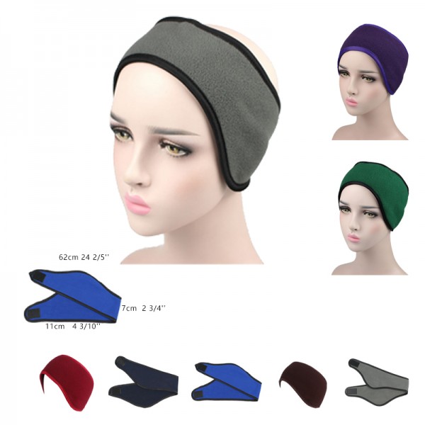  Fleece Headband Warm Earmuff
