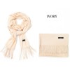  Cashmere Scarf With...