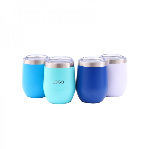 12 oz Stainless Steel Tumbler Cup with Lids 